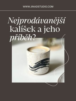 Kalíšek s černým tahem je už hodně dlouho váš nejoblíbenější. A jaký příběh za ním vlastně je?👇 Už od začátku moji...